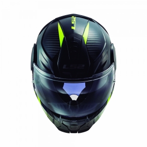 CAPACETE LS2 ESCAMOTEAVEL FF902 SCOPE YELLOW