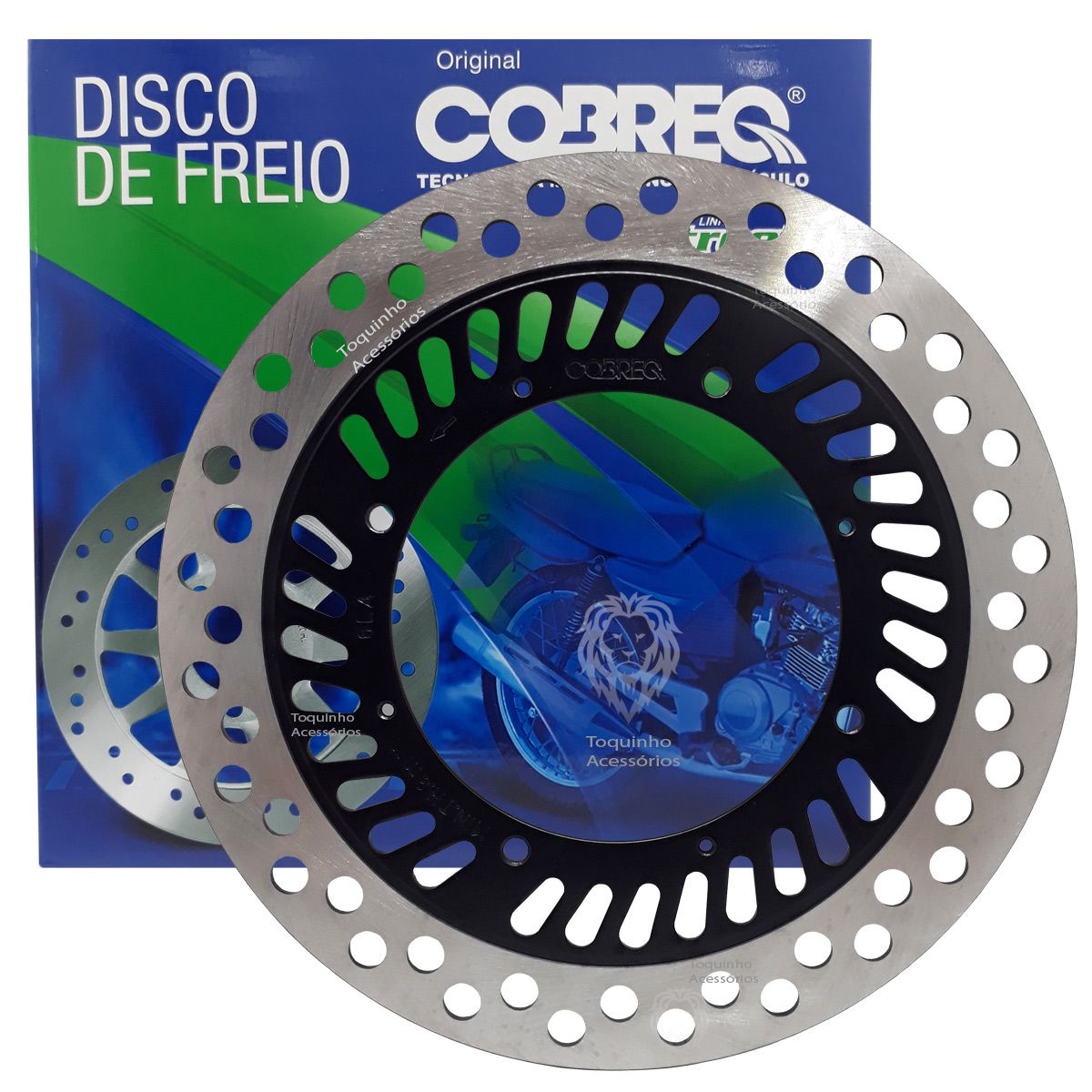 Disco De Freio Dianteiro XR 200 Cobreq