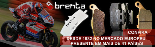 Jg Pastilha De Freio Brenta BMW G650 GS/XT 660R/CB 500 até 2005 Sinterizada