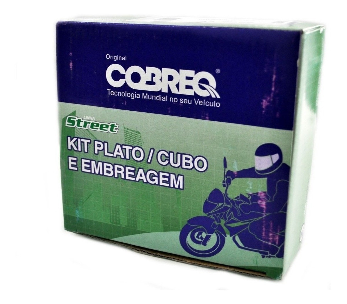 Kit Embreagem Cobreq Cubo Platô Disco Suzuk Yes Intruder 125 
