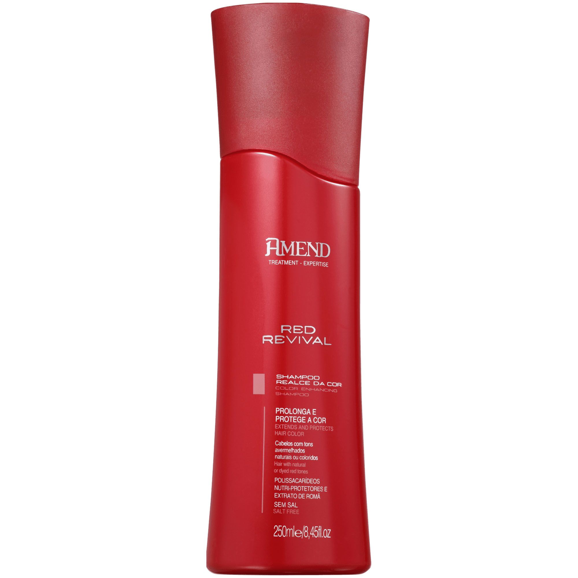 Combo Amend Red Revival Shampoo  250ml + Condicionador 250ml - Foto 1
