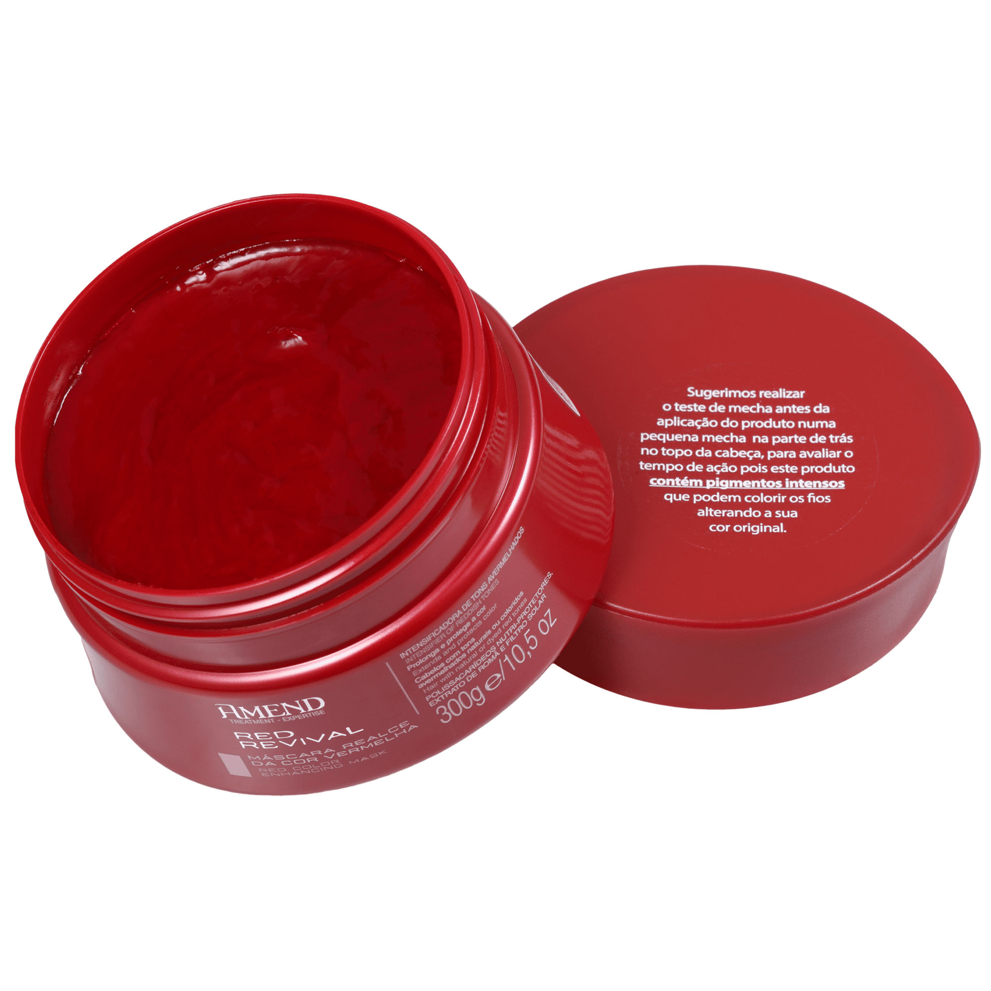 Kit Amend Red Revival - Tonaliza Shampoo 250ml + Condicionador 250ml + Máscara 300g - Foto 4