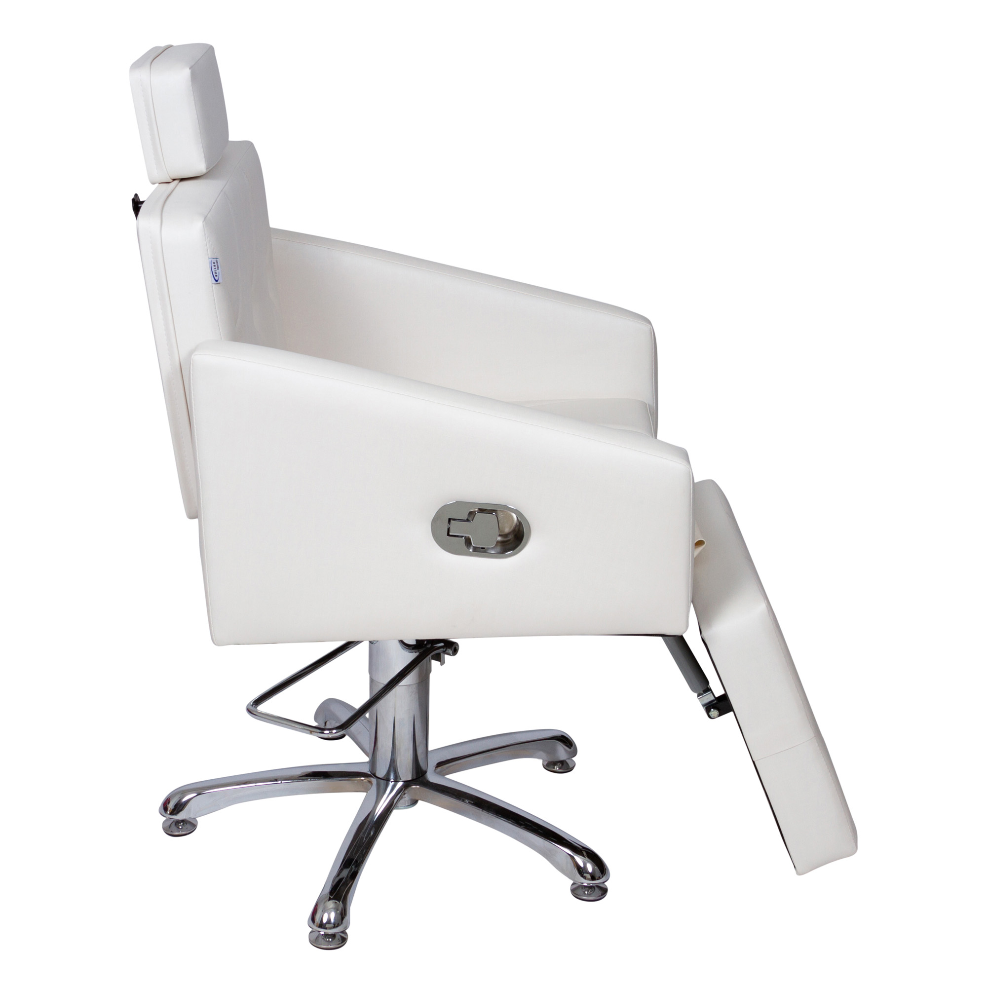 Poltrona Cadeira Reclínavel Para Salão Diamante Com Descanso de Perna - Foto 1