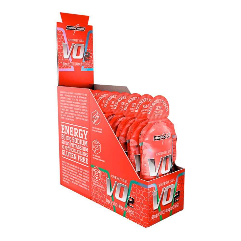 VO2 Energy Gel (Caixa C/ 10 unidades)