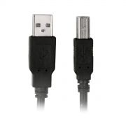 Miniaturas (Thumbnails) do Produto Cabo USB AM/BM 2.0 5 metros Plus Cable PC-USB5001
