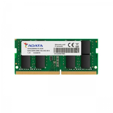 Miniaturas (Thumbnails) do Produto Memória Ram Adata 8GB 2666Mhz 1.2v DDR4 P/ Notebook - AD4S26668G19-SGN