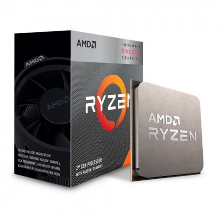 Miniaturas (Thumbnails) do Produto Processador AMD Ryzen 3 3200G, AM4, 3.6GHz (4 GHz Max Turbo), Cache 4MB, Quad Core, 4 Threads - YD3200C5FHBOX