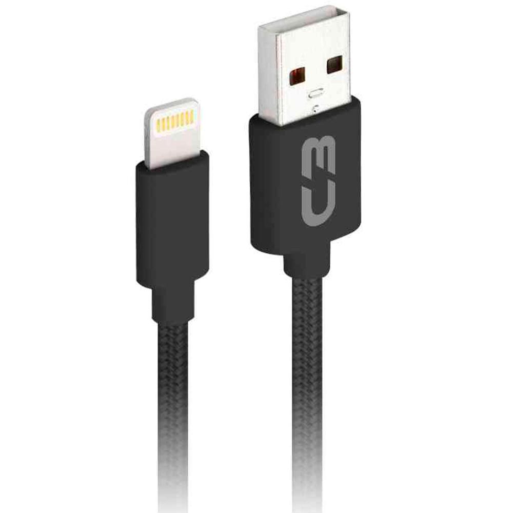 Cabo USB 2.0 Lightning x USB 2 Metros C3 Tech - CB-L20