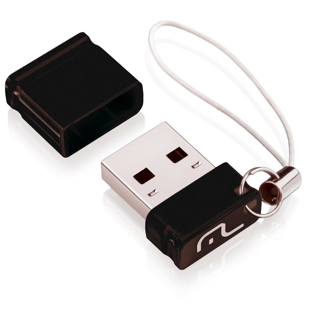 Imagem do Produto Pen Drive Multilaser 16GB Nano USB 2.0 Preto - PD054