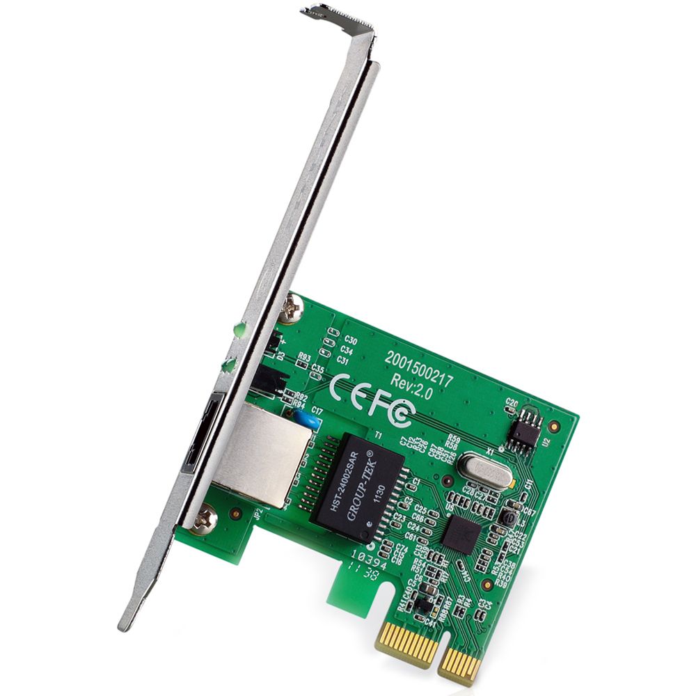 Imagem do Produto Placa de Rede TP-Link Gigabit 10/100/1000 Mbps PCI Express - TG-3468