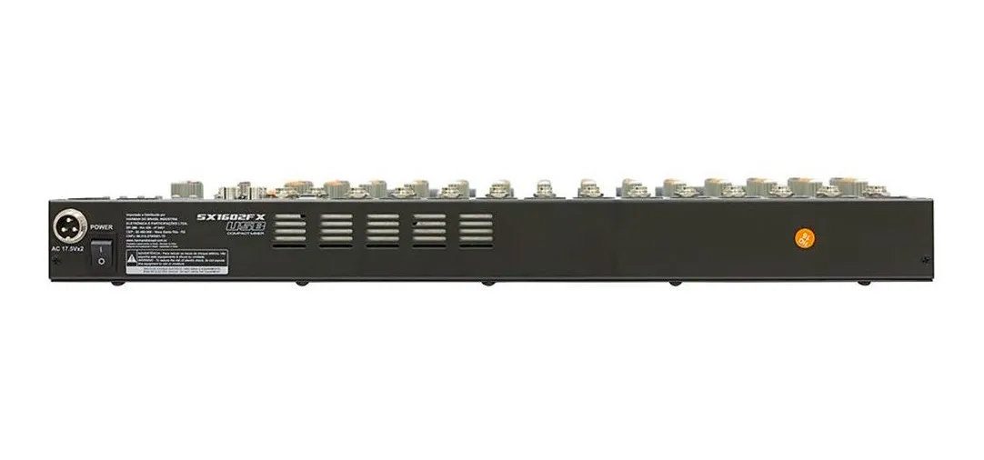 Console Soundcraft SX1602FX USB Mesa de mistura 16 canais