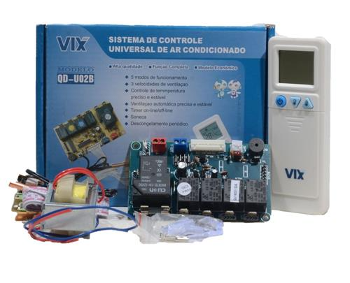 Kit Controle Remoto com Placa Universal Ar Condicionado Split EOS U03A