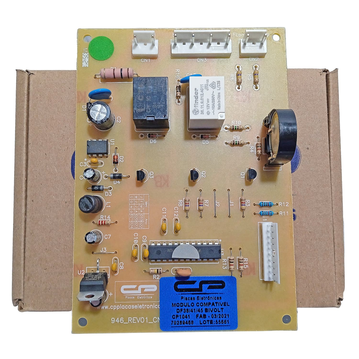 Placa de Potência Refrigerador Electrolux CP Eletrônica 1041