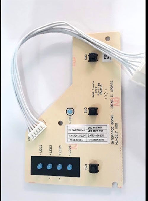 Placa Interface Lavadora Electrolux 64503081