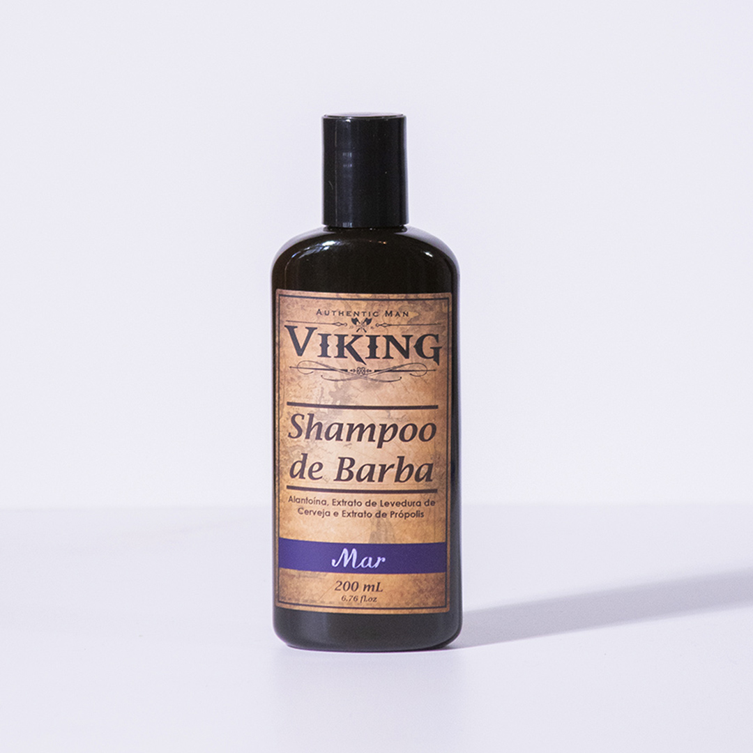 Shampoo de Barba - Mar - Viking 200 mL - Viking