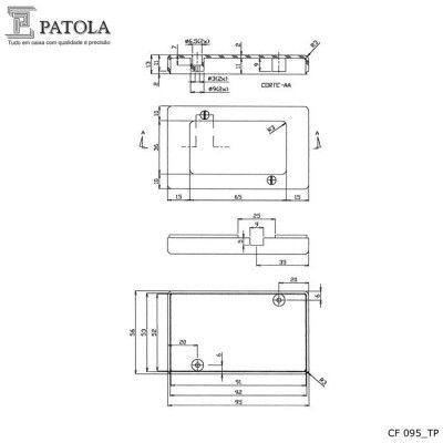 Caixa Patola CF-095 - 7403