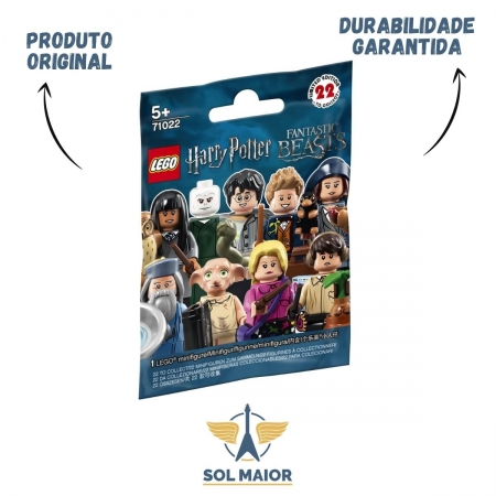 Lego Minifiguras Harry Potter Fantastic Beasts kit com 3 - 71022 (Escolha o modelo)
