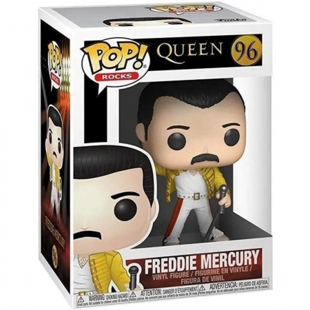 Funko Pop Rocks Queen Freddie Mercury Wembley 1986 - 96