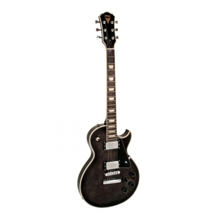 Guitarra Les Paul Eclipse Phx Lp-5 Flamed Maple Preto