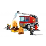 Lego City 60280 Caminhão Dos Bombeiros Com Escada 88 Peças
