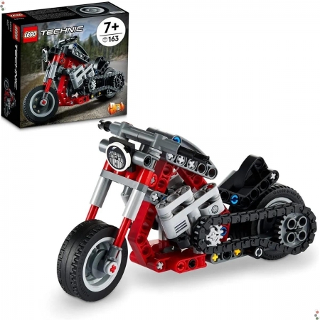 Lego Technic - Motocicleta - 2 Em 1 - 42132 - 163 Peças Quantidade De Peças 163