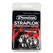 Straplock Dunlop Tradicional Cromado Sls1501n P/ Guitarra