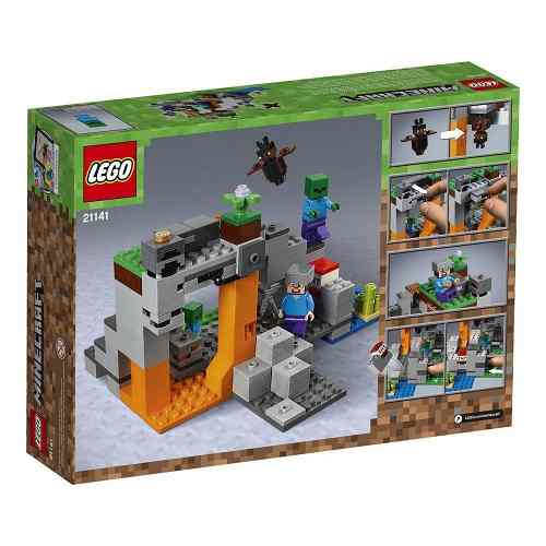 Lego 21141 Minecraft Caverna Do Zumbi - Grupo Solmaior