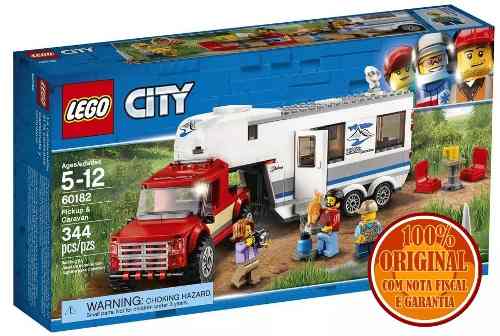 Lego 60182 Lego® City Pick-up E Trailer - Grupo Solmaior