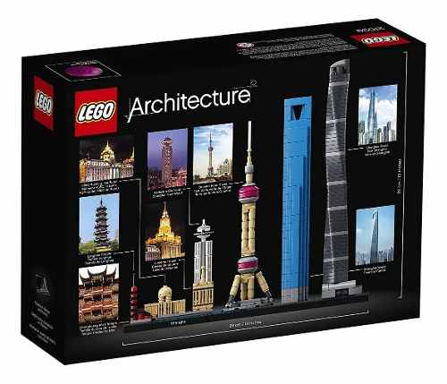 Blocos De Montar Lego Architecture Xangai 597 Peças 21039  - Grupo Solmaior