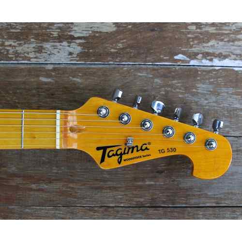 Guitarra Strato Tagima Woodstock Tg530 Lake Placid Blue - Grupo Solmaior