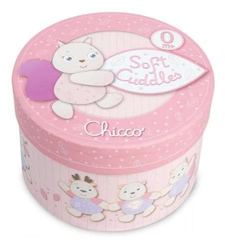 Caixa De Música Chicco Soft Cuddles Rosa - Grupo Solmaior