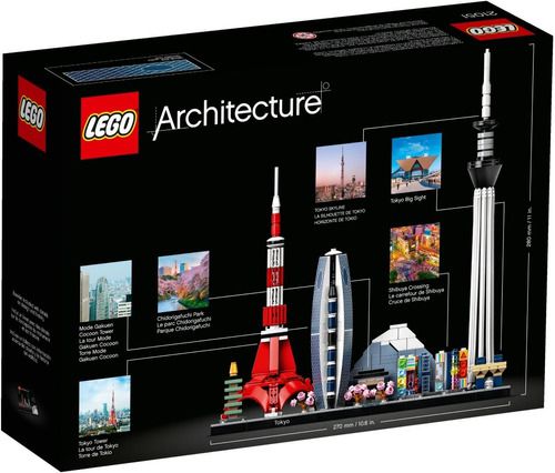 Lego Architecture 21051 - Tóquio - 547 Peças  - Grupo Solmaior