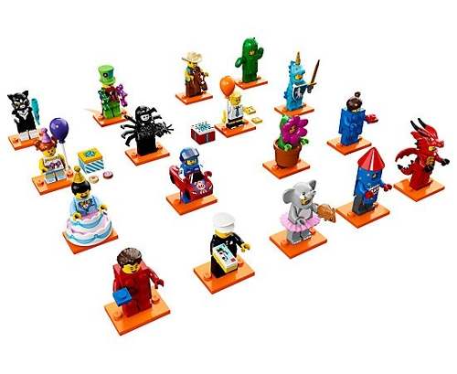 Lego Minifigures - Festa - Série 18 - 71021 + Set Completo  - Grupo Solmaior