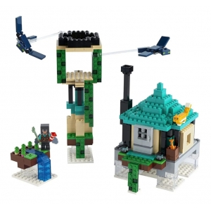 Blocos de montar Lego Minecraft The sky tower 565 peças em caixa