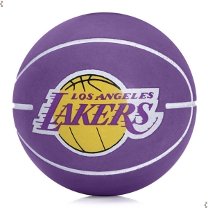 Bola de Basquete Miniatura Wilson NBA Dribbler LA Lakers