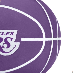 Bola de Basquete Miniatura Wilson NBA Dribbler LA Lakers