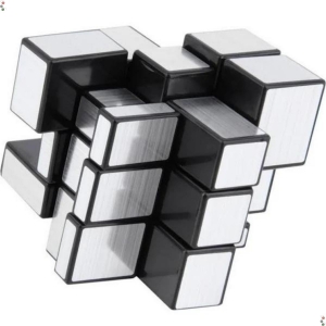 Cubo Mágico Mirror Blocks Prata Moyu 3x3 - MF8876