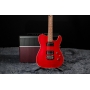 Guitarra G&L Tribute Asat Deluxe Carved Top Trans Red