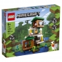 Lego Minecraft A Casa da Árvore Moderna 909 Peças 21174