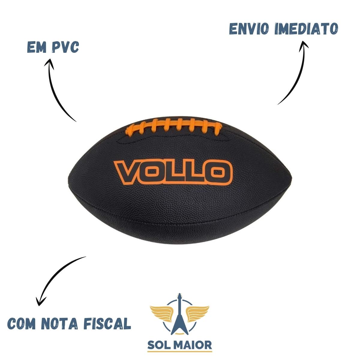 Bola De Futebol Americano Vollo - Premium Tamanho Oficial - Grupo Solmaior