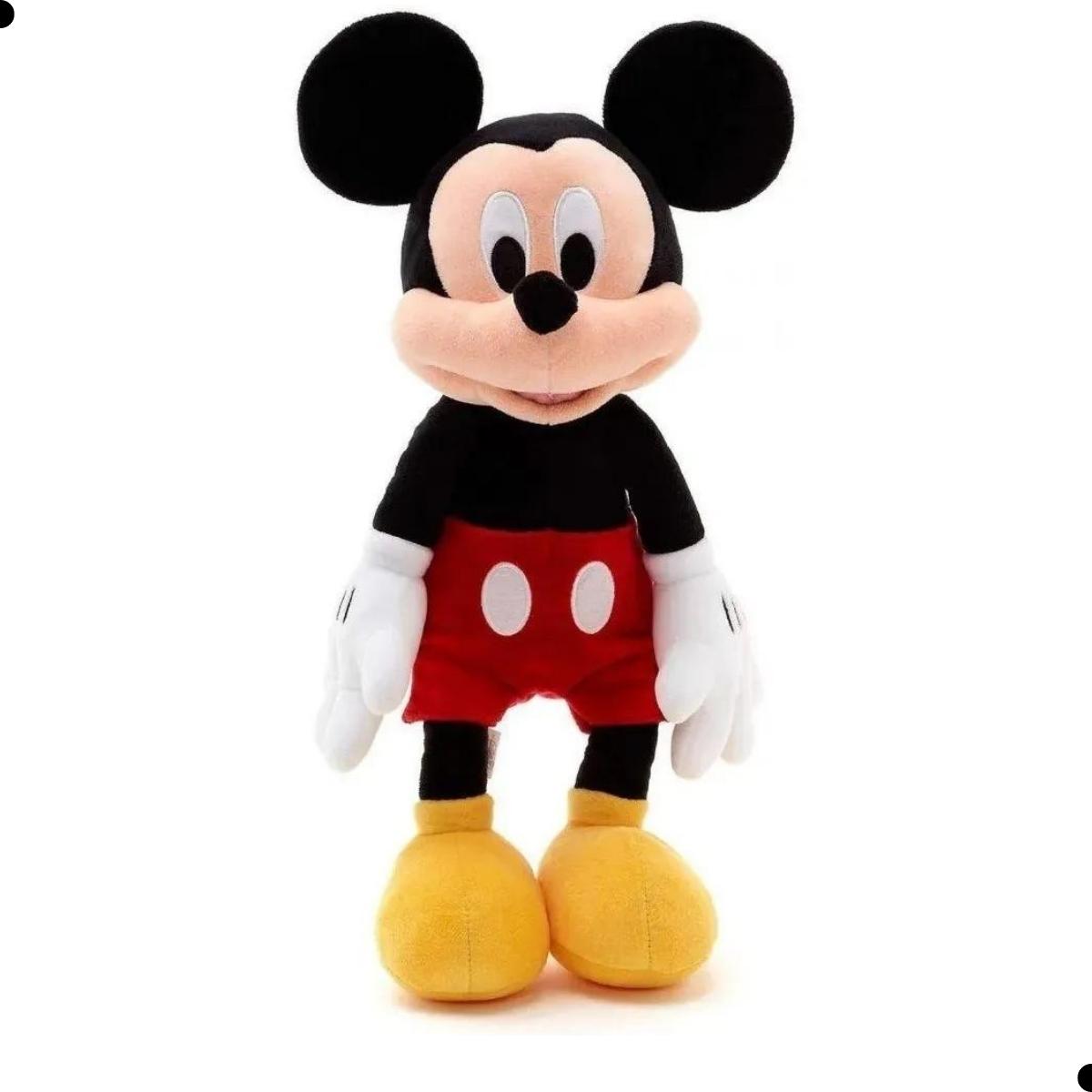 Brinquedo De Pelucia Disney Mickey 40 Cm Fun F00215  - Grupo Solmaior