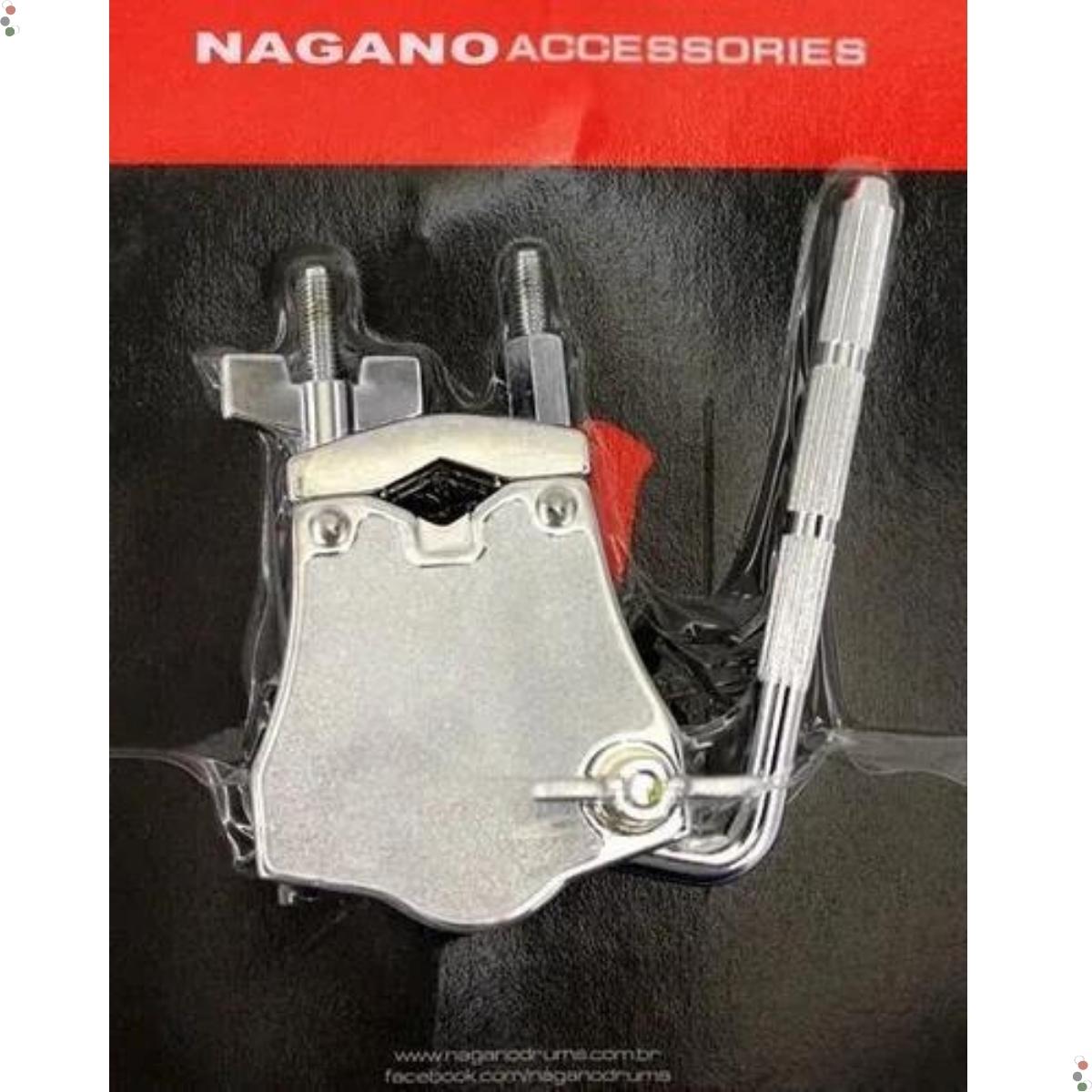 Clamp Holder Nagano Thd-0001 Com Haste 10.5mm Para Fixar Tom  - Grupo Solmaior