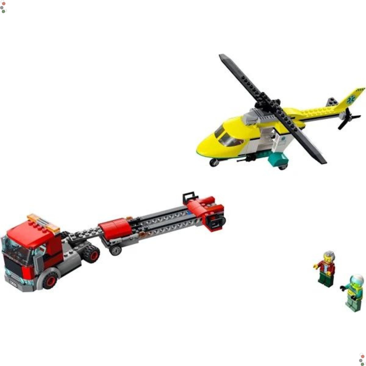 Lego City 60343 Transporte Helicóptero De Salvamento - Lego - Grupo Solmaior