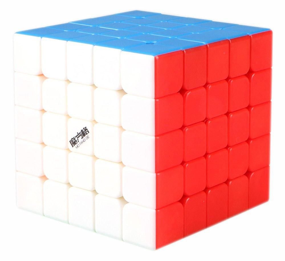 Cubo Mágico Profissional 5x5x5 Moyu Meilong Colorido V2 - Grupo Solmaior