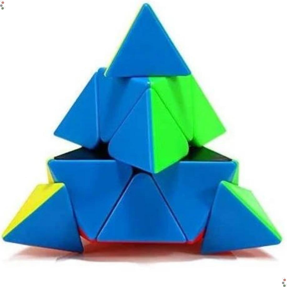 Cubo Mágico Profissional Pyraminx Moyu Pirâmide - MF8857A - Grupo Solmaior