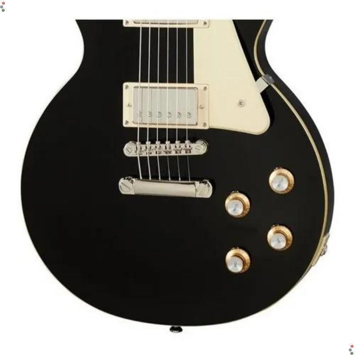 Guitarra Les Paul EpiPhone Standard 60s Ebony Black Regulada  - Grupo Solmaior