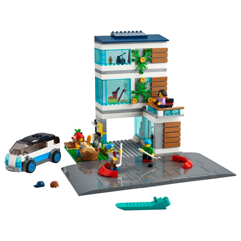 Lego City 60291 - Casa De Família Moderna 388 peças  - Grupo Solmaior