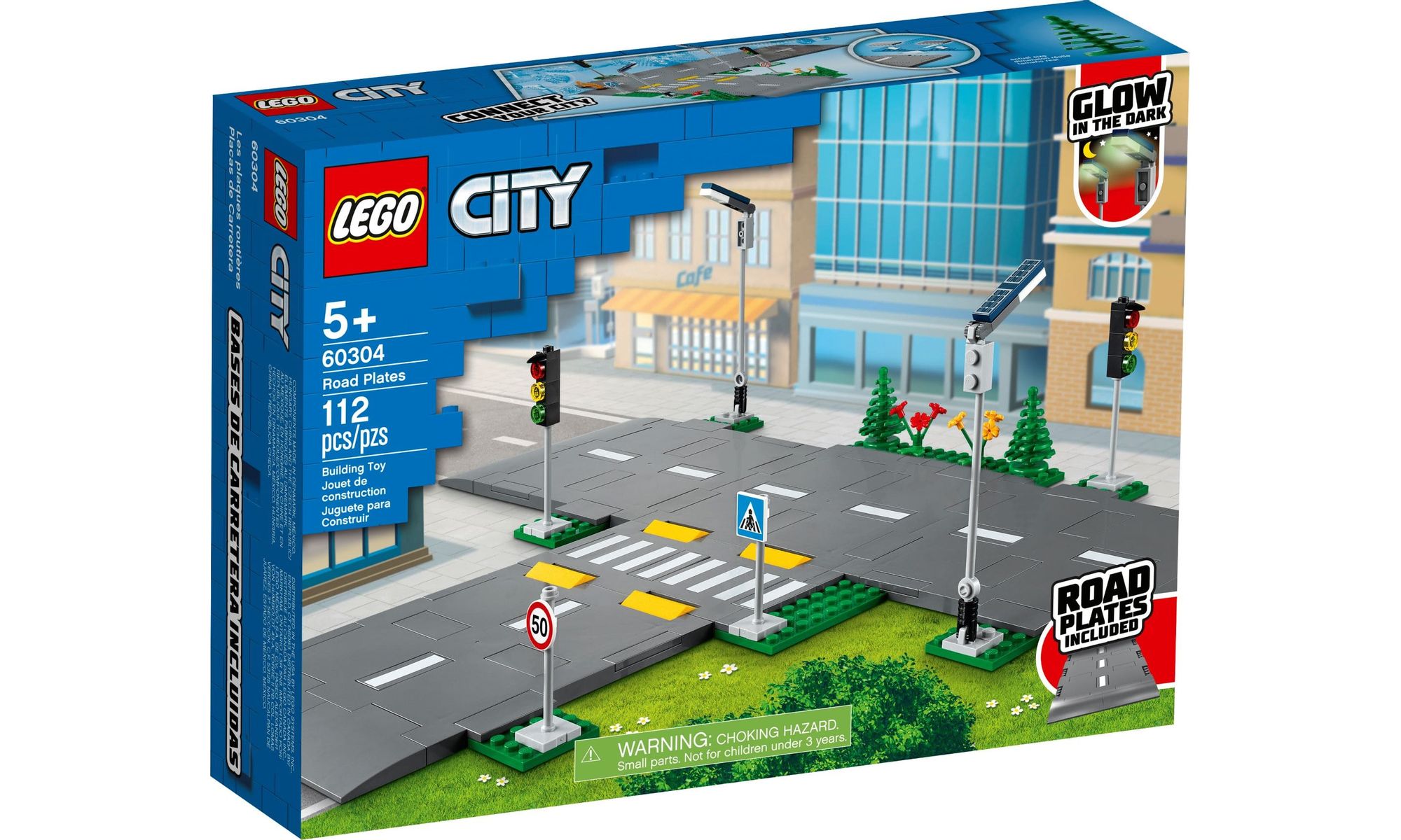 Lego City 60304 - Cruzamento De Avenidas 112 Peças  - Grupo Solmaior