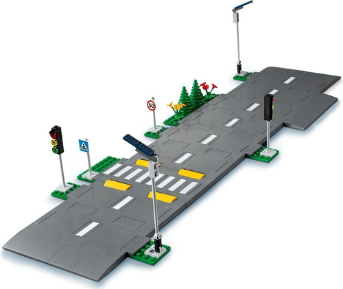 Lego City 60304 - Cruzamento De Avenidas 112 Peças  - Grupo Solmaior