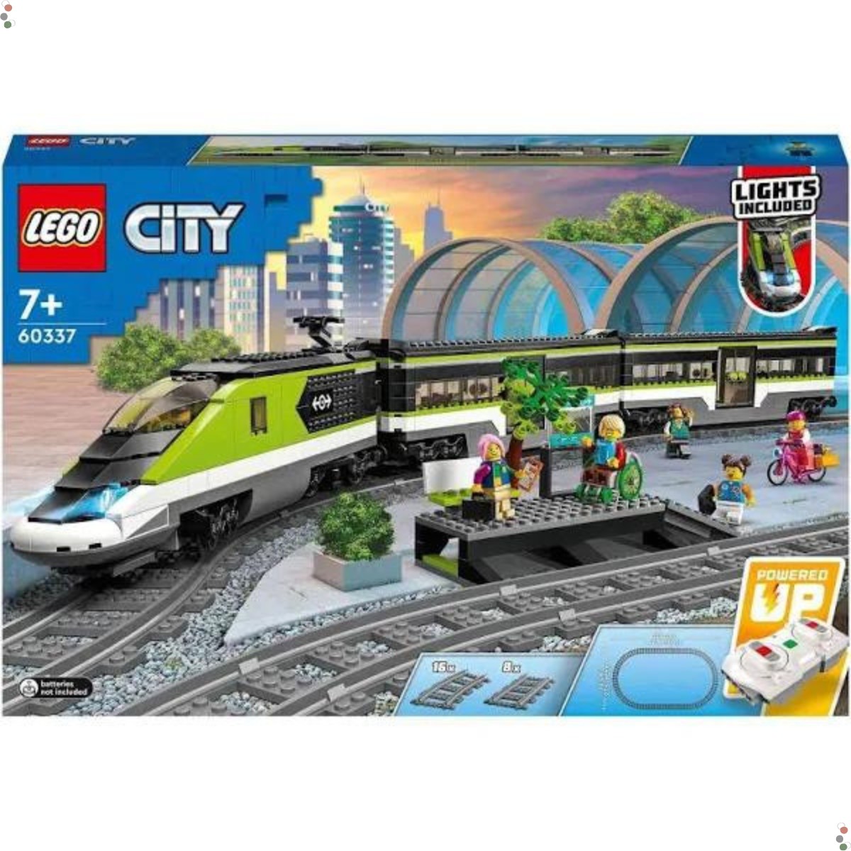 Lego City Trem Expresso de passageiros - 60337 - Grupo Solmaior